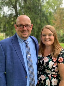 Website creator Ernie Horn with his wife, Christy.