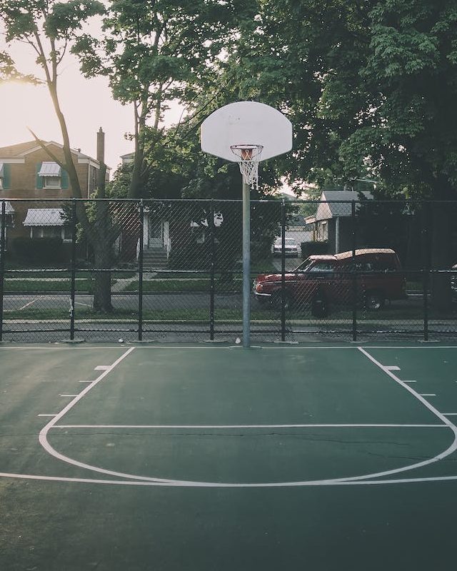An outdoor basketball court is an exceptional place for your AAU travel basketball team practice for free. 